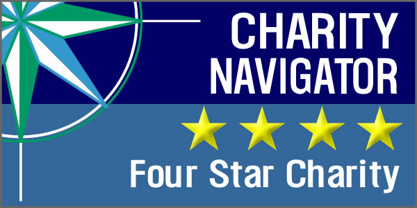 charity navigator. four star charity