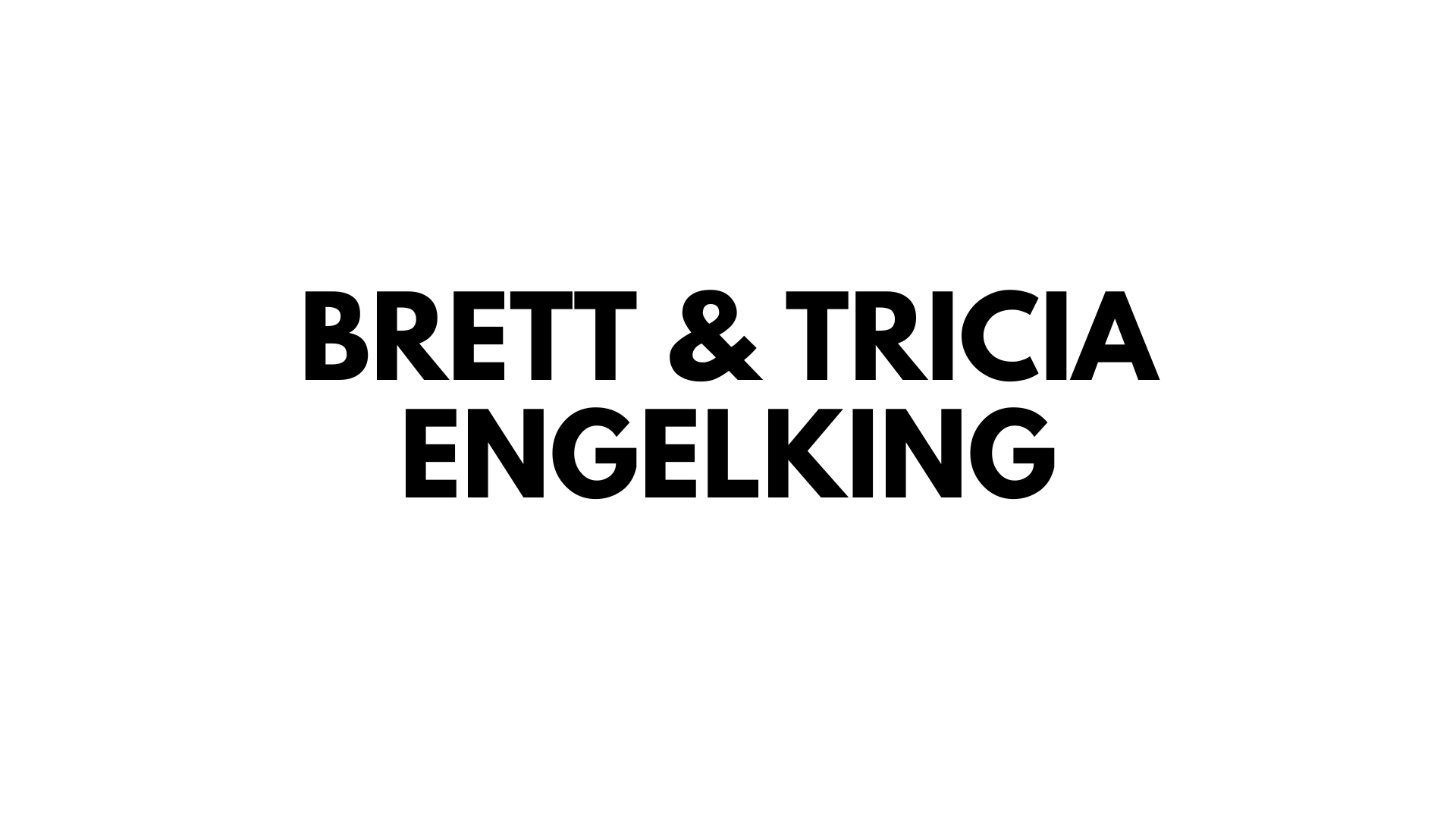 Brett and Tricia Engelking logo