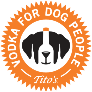 Vodka for dog people. Titos